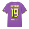 Borussia Dortmund Konstantinos Karetsas #19 Rezervni Dres 2026-27 Kratak Rukav Borussia Dortmund Konstantinos Karetsas #19 Rezervni Dres 2026-27 Kratak Rukav